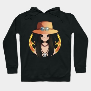 Portgas D. Ace girl version Hoodie